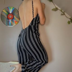 HYFVE Pinstripe Jumpsuit